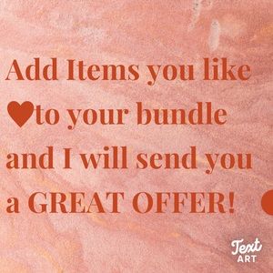 Bundle Bundle!!!! Great Offer!!